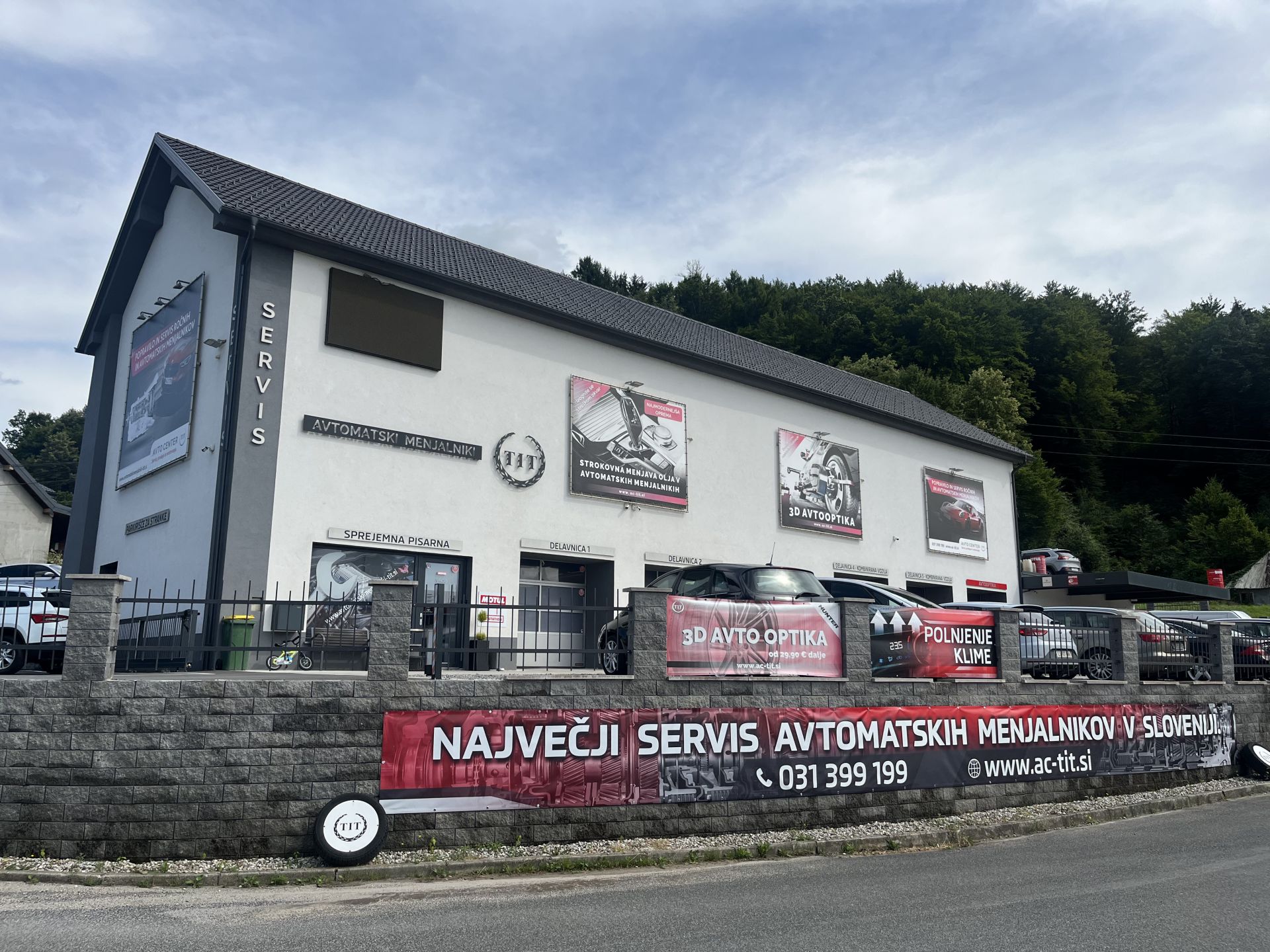 Avtomatski menjalniki tit stavba